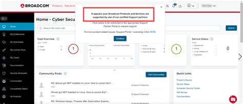 broadcom support page.